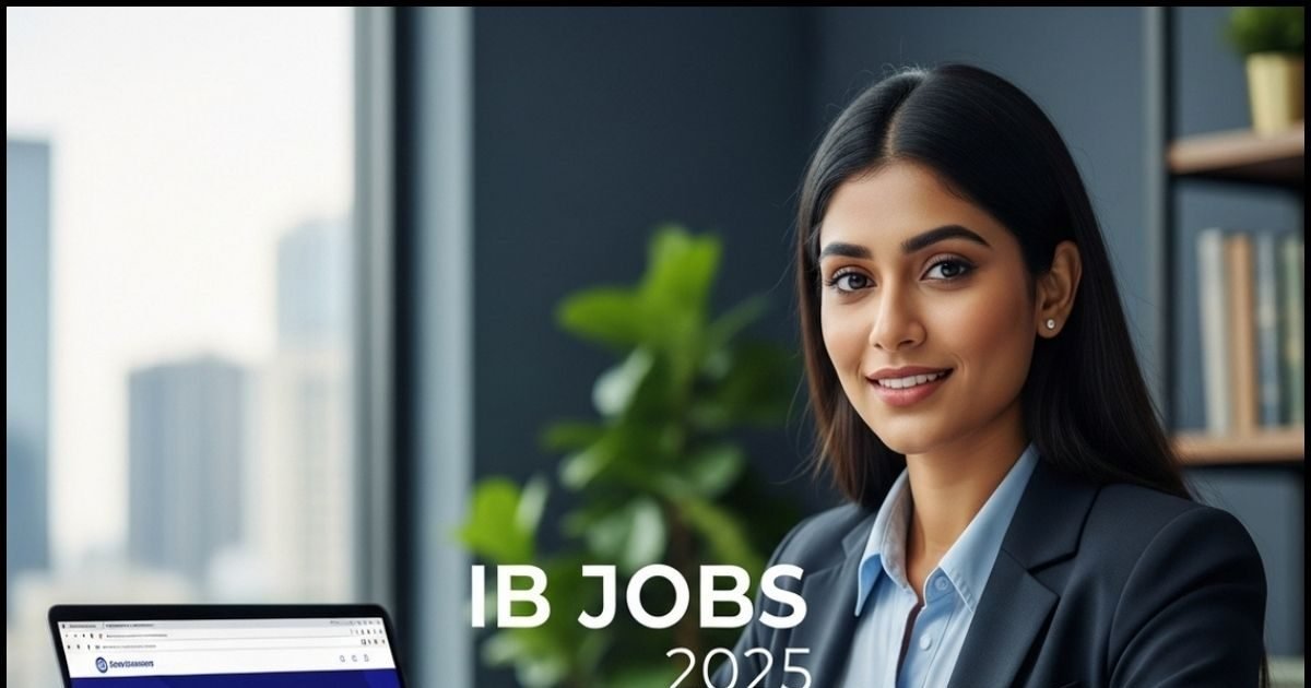 IB Vacancy 2025: आईबी में इंजीनियर के लिए सरकारी नौकरी, 1 लाख से ज्यादा मिल सकती है सैलरी
