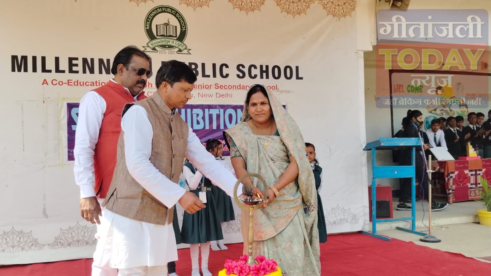 मिलिनियम पब्लिक स्कूल में भव्य विज्ञान प्रदर्शनी, 150 मॉडल्स ने बिखेरी तकनीकी चमक