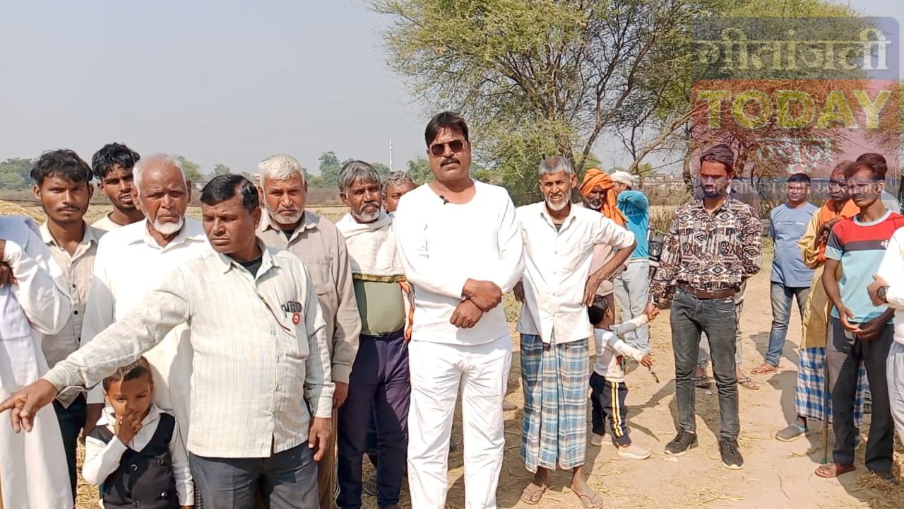 भुसूआ में पीसीसी सड़क योजना स्थानांतरित, ग्रामीणों में फूटा आक्रोश