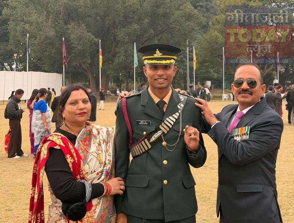 कांडी का बेटा अविनाश पांडेय बना आर्मी पायलट अधिकारी, पूरे क्षेत्र में खुशी की लहर
