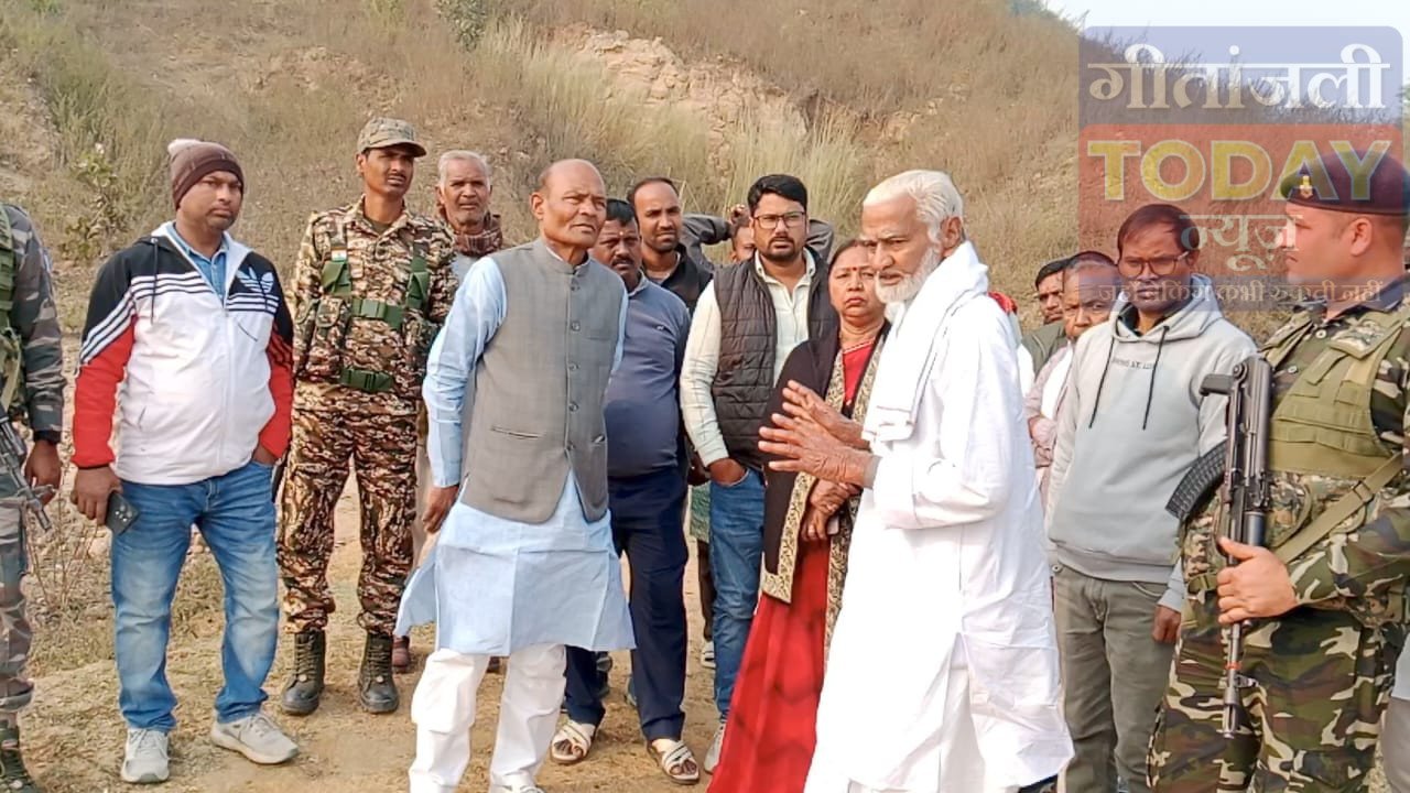 खजूरी जलाशय योजना का विधायक नरेश प्रसाद सिंह ने किया निरीक्षण, डीपीआर बनाकर किसानों को सिंचाई सुविधा दिलाने का दिया भरोसा