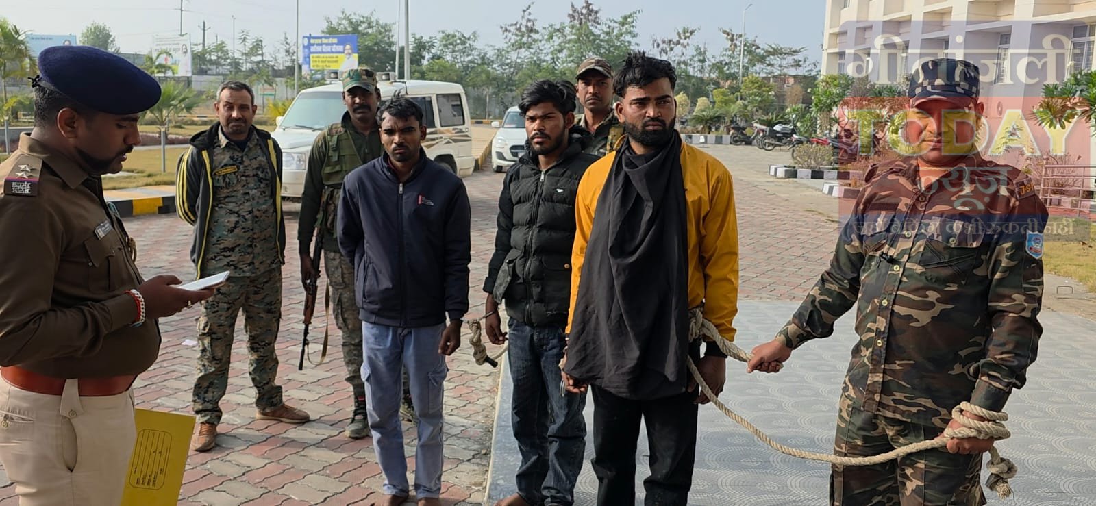 Breaking news:नगर उंटारी ज्वेलर्स गोलीकांड का खुलासा: तीन शातिर अपराधी गिरफ्तार, हथियार व लूटा गया सामान बरामद