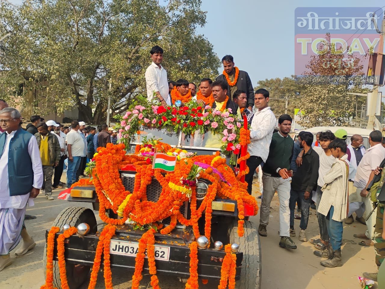 कांडी प्रखंड प्रमुख चुनाव में सत्येंद्र पांडेय उर्फ पिंकू पांडेय विजयी, 12 मतों से हासिल की जीत