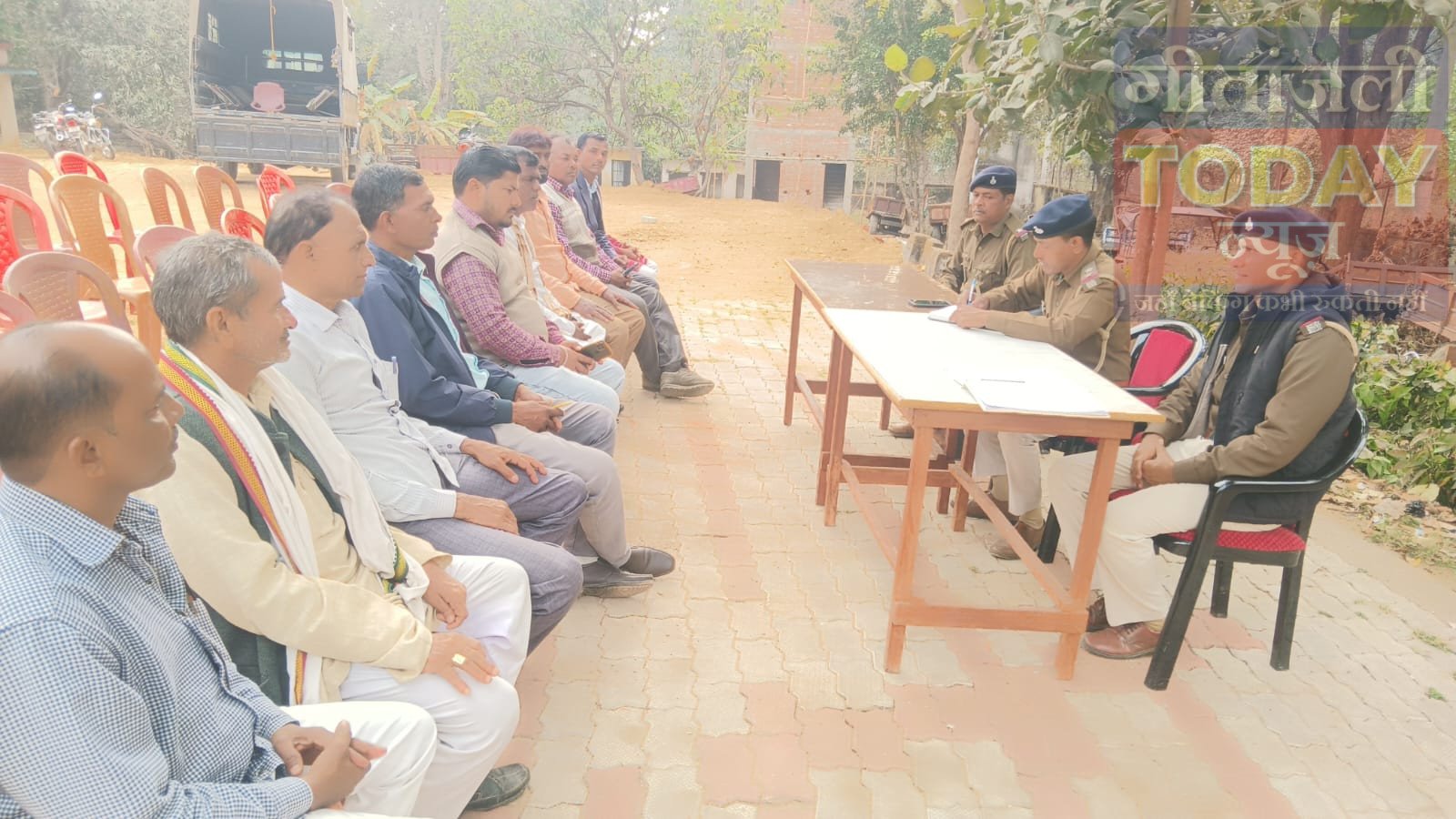 धुरकी थाना परिसर में सरस्वती पूजा को लेकर शांति समिति की बैठक, सौहार्दपूर्ण आयोजन पर जोर