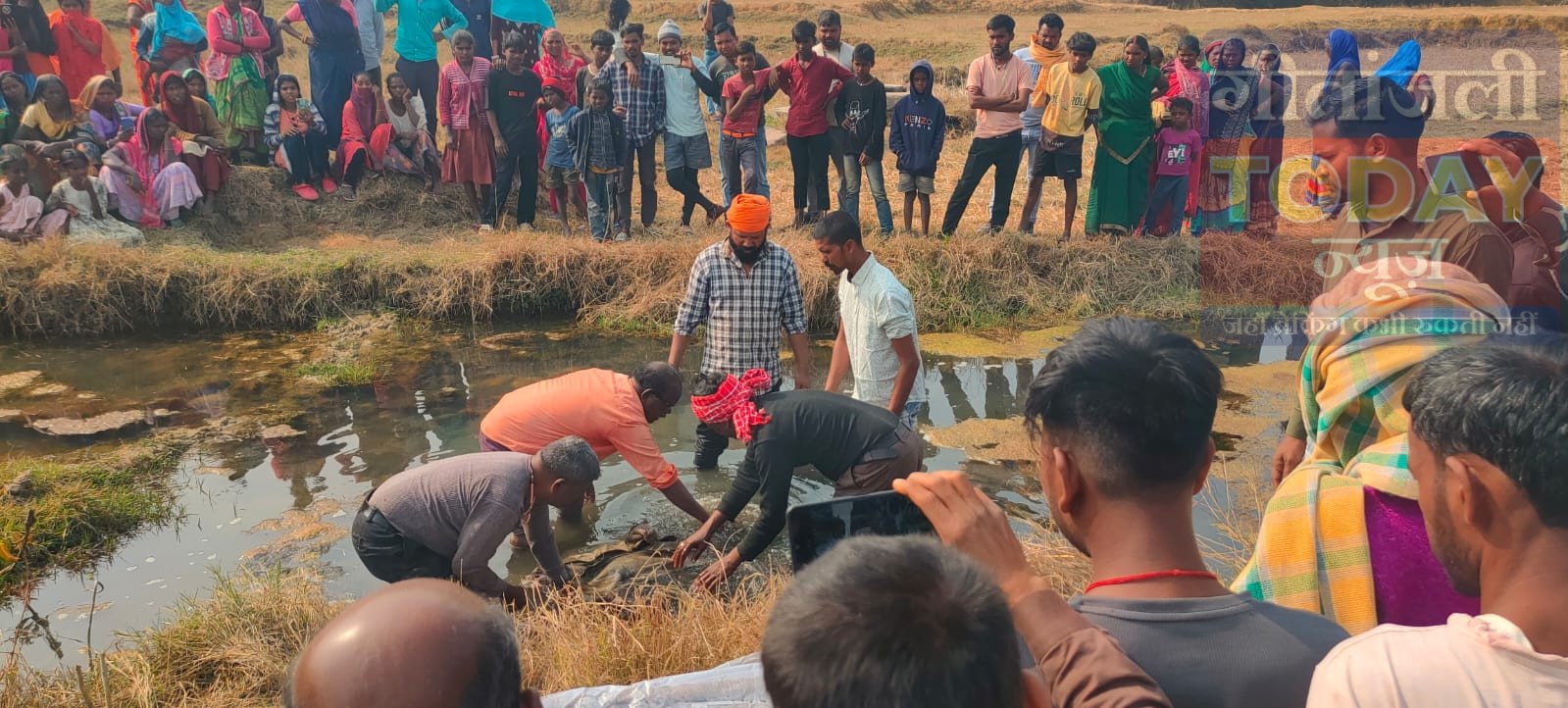 नाले में मिला वार्ड सदस्य शिवलाल बाखला का शव, हत्या की आशंका; जांच में जुटी पुलिस