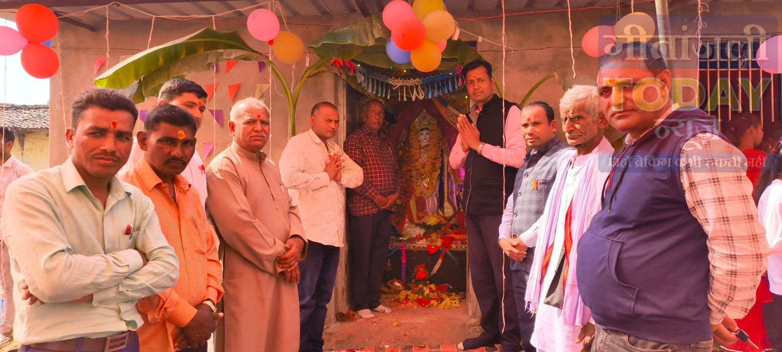 सगमा प्रखंड में श्रद्धा व उल्लास के साथ मनाई गई बसंत पंचमी, स्कूलों व पूजा स्थलों पर हुई सरस्वती पूजा