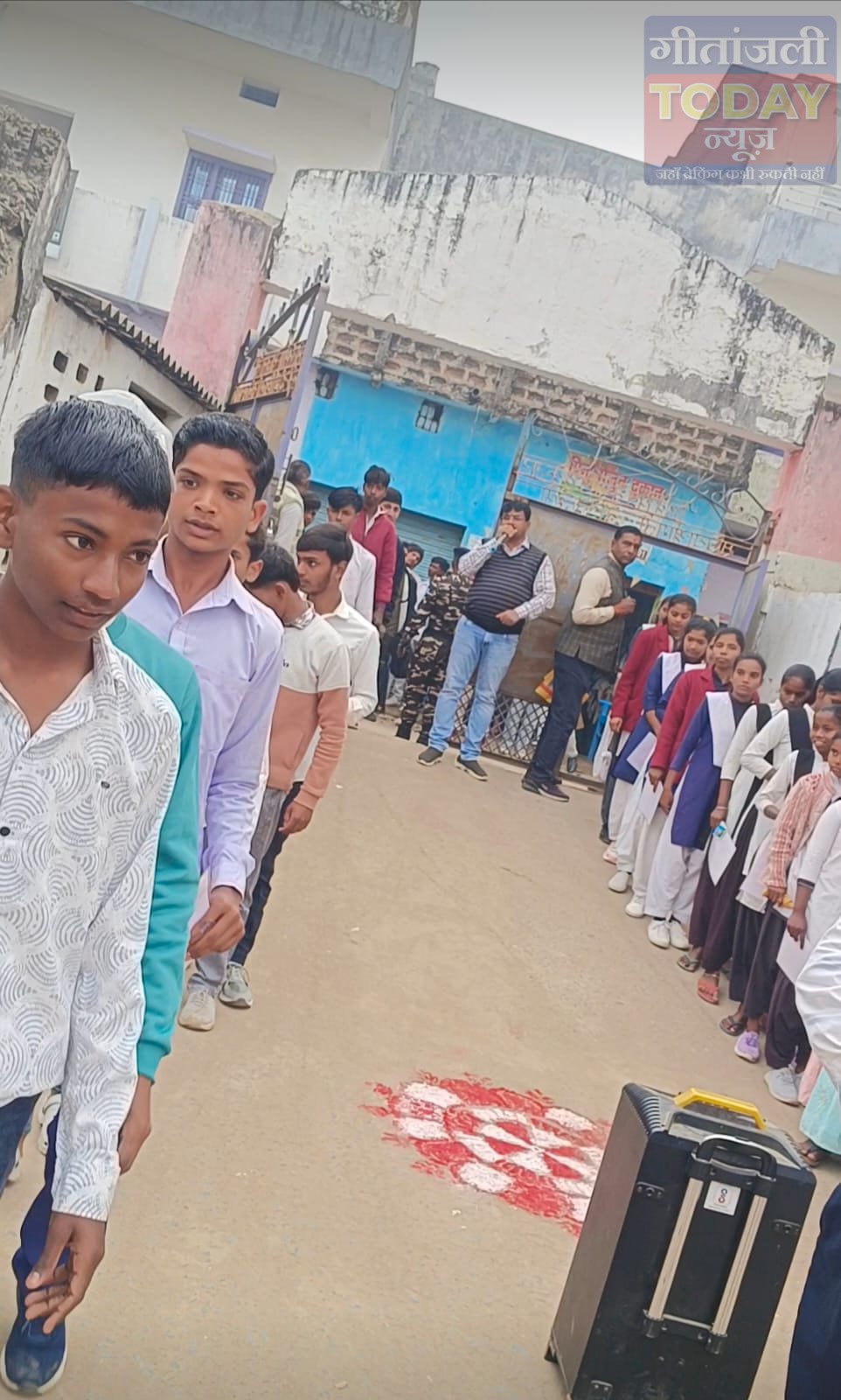 पीएम श्री मध्य विद्यालय केतार में कड़ी सुरक्षा के बीच शुरू हुई मैट्रिक की परीक्षा