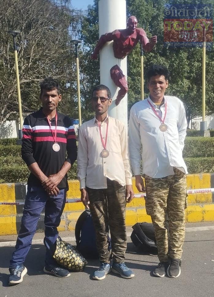 केतार के दिव्यांगो ने जमशेदपुर खेल ट्रायल में दिखाया दम 