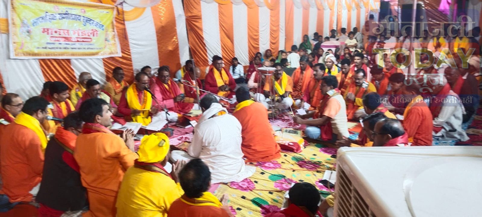 सांसद प्रतिनिधि कुंवर सिंह के आवास पर भक्ति का माहौल, देर रात तक गूंजते रहे भजन