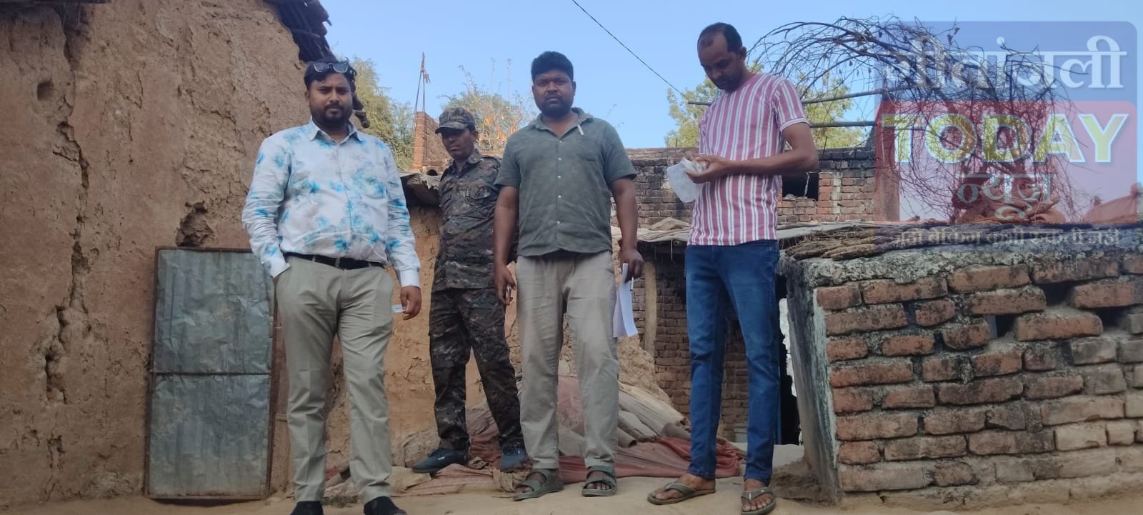 मुकुंदपुर में बीडीओ ने पीएम आवास का किया भौतिक सत्यापन, जल्द निर्माण पूरा करने का निर्देश