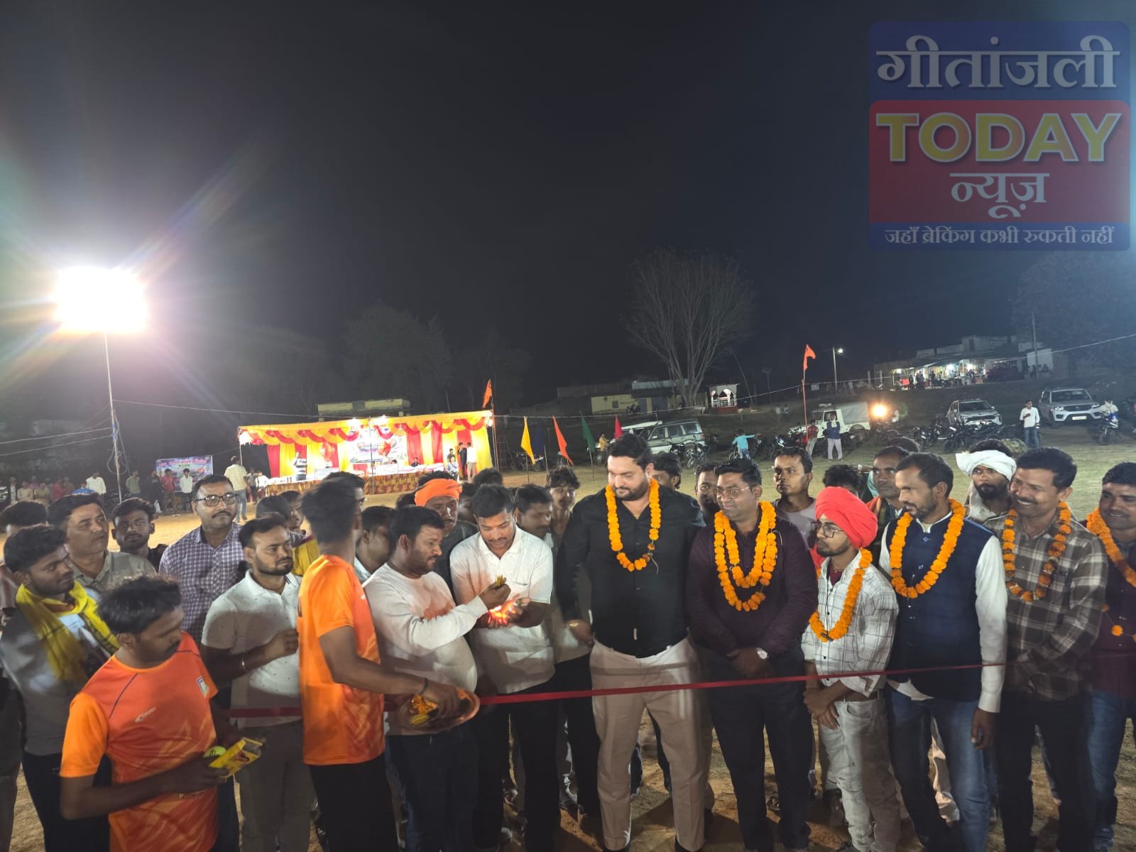 हरिहरपुर प्रीमियम लीग नाइट कॉस्को क्रिकेट टूर्नामेंट का शानदार आगाज, डुमरसोता की दमदार जीत