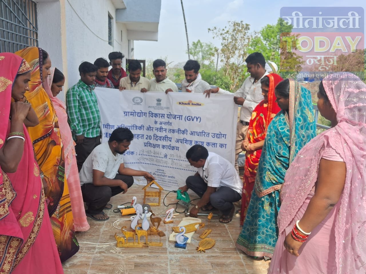 मेराल में 20 दिवसीय अपशिष्ट कास्ट कला प्रशिक्षण शुरू, ग्रामीणों को रोजगार से जोड़ने की पहल