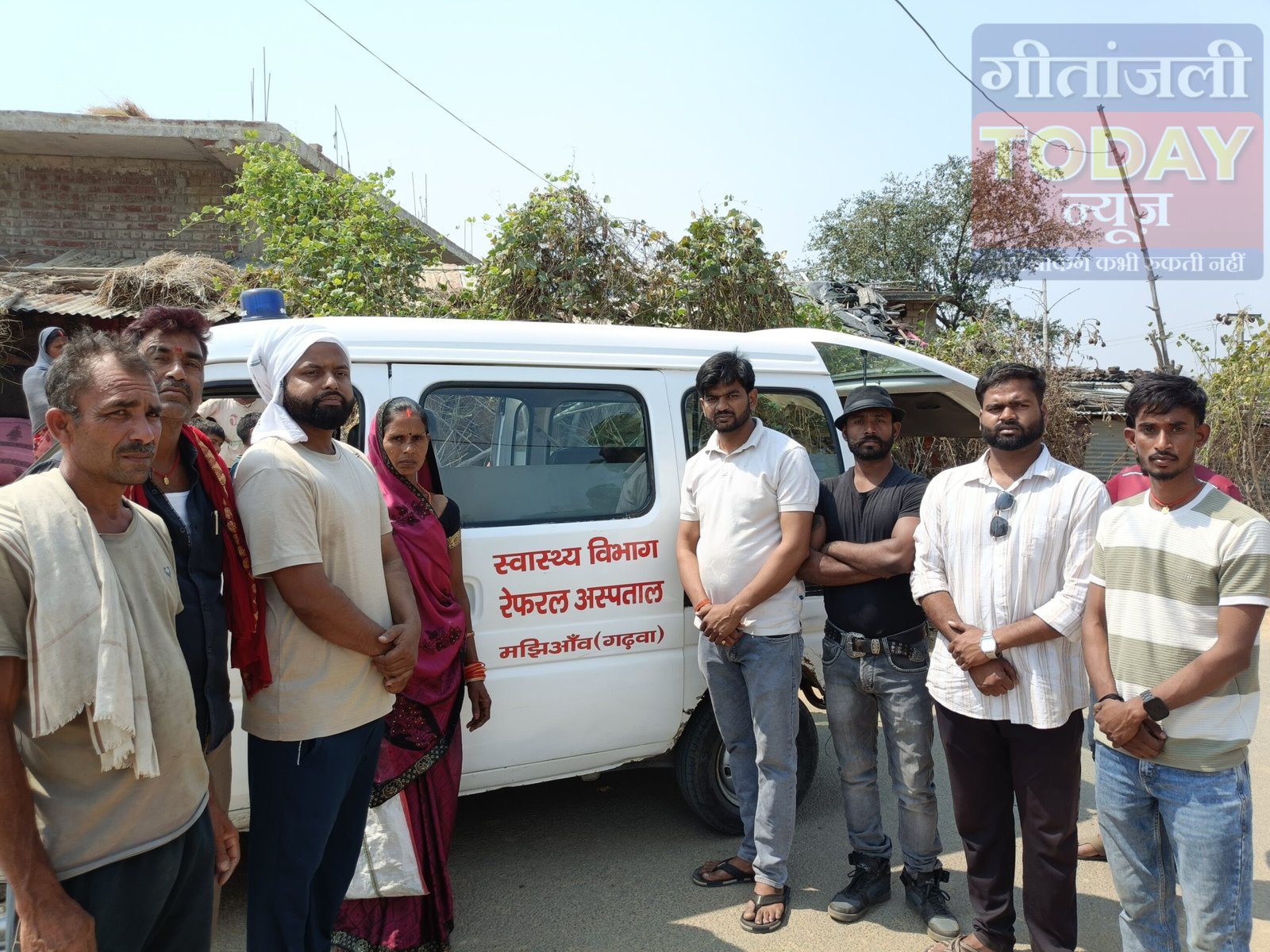 गरीब मरीज को मिली राहत: 24 घंटे में एंबुलेंस, प्रशासन की त्वरित कार्रवाई से अस्पताल में भर्ती