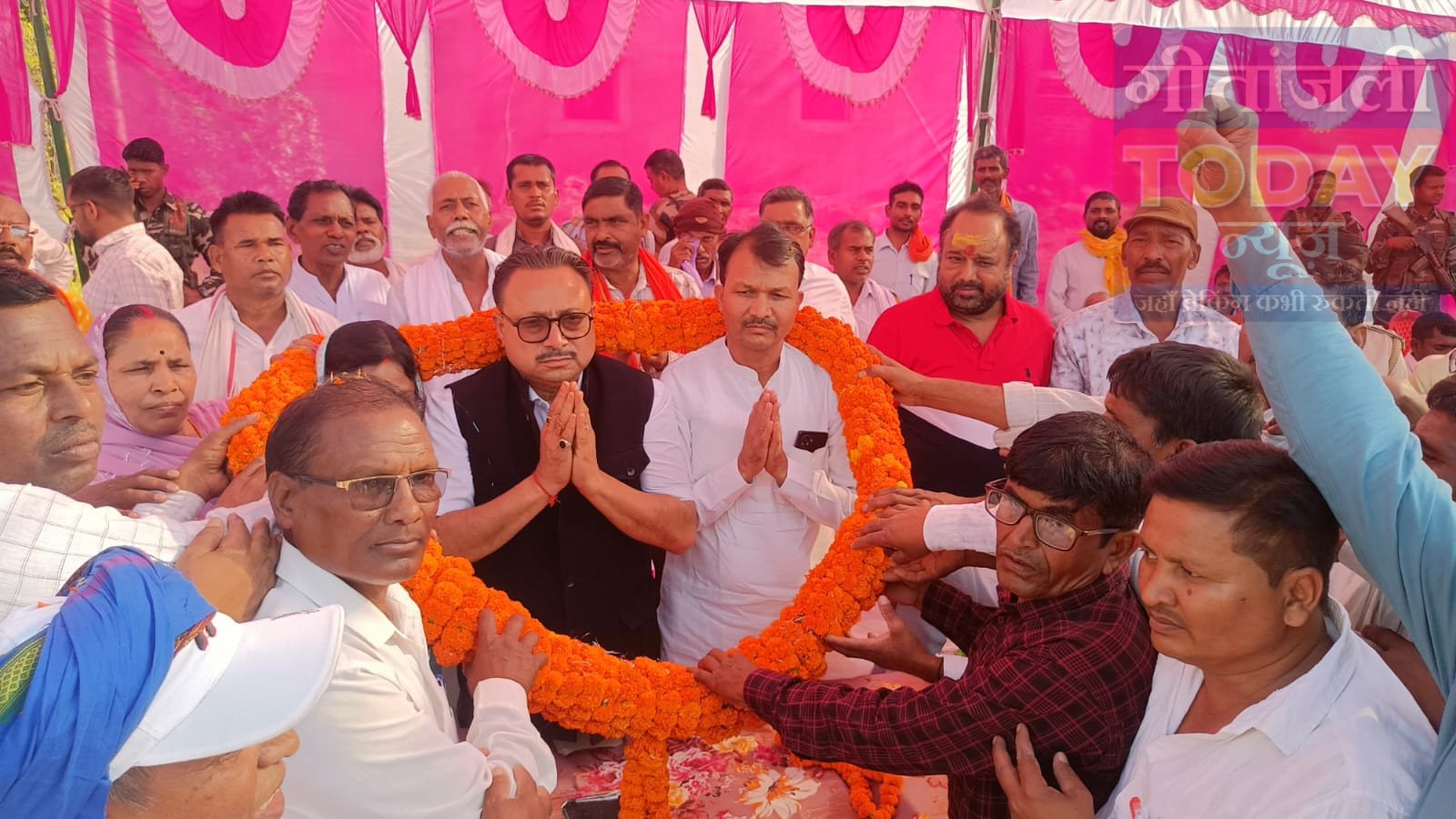 अतिक्रमण को लेकर विशुनपुरा में टकराव तेज, प्रमुख व ग्रामीण आमने-सामने