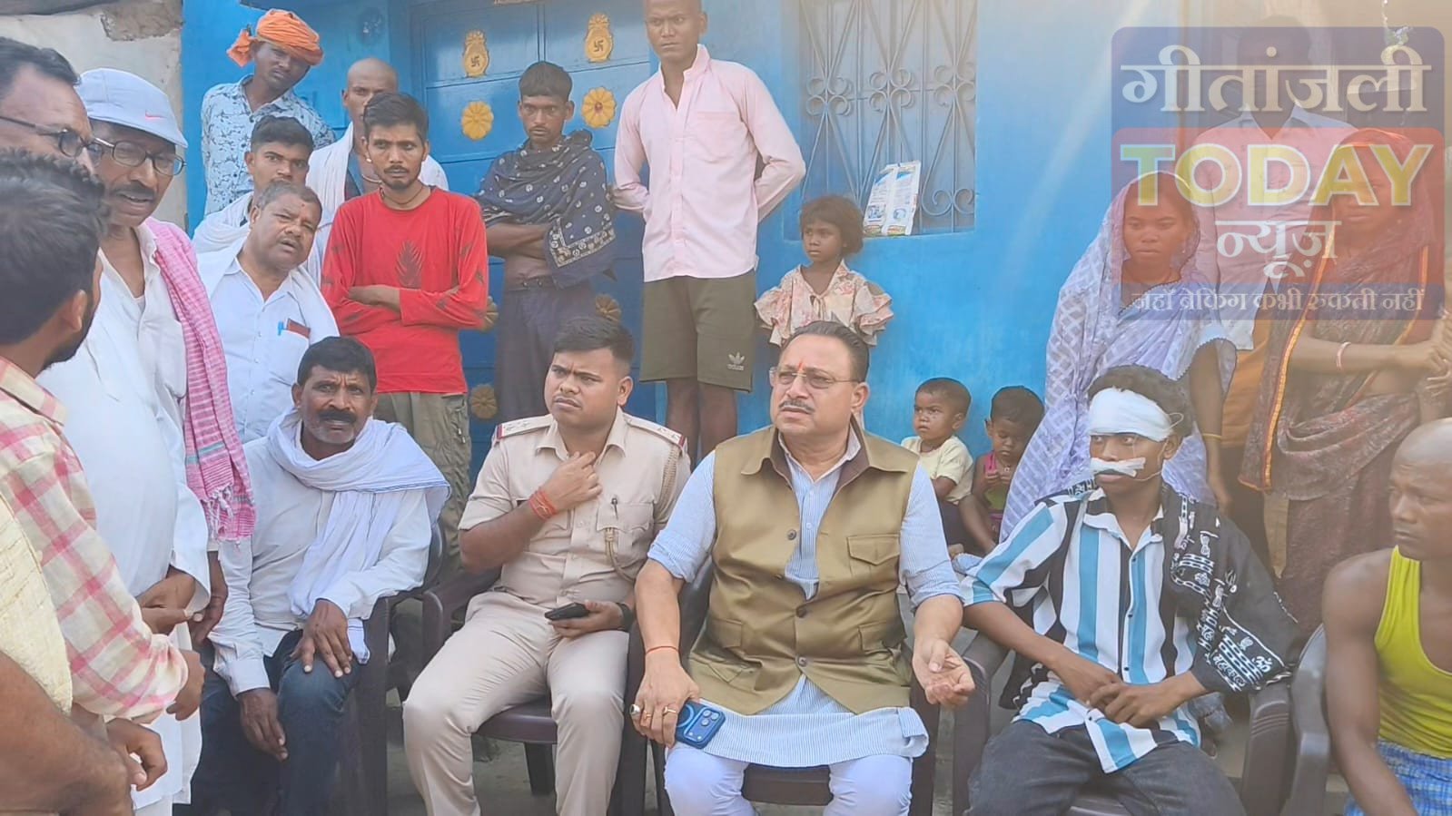 दहेड़िया सड़क हादसे में छाताकुंड के चौथे व्यक्ति की मौत,विधायक ने परिजनों को बंधाया ढांढस