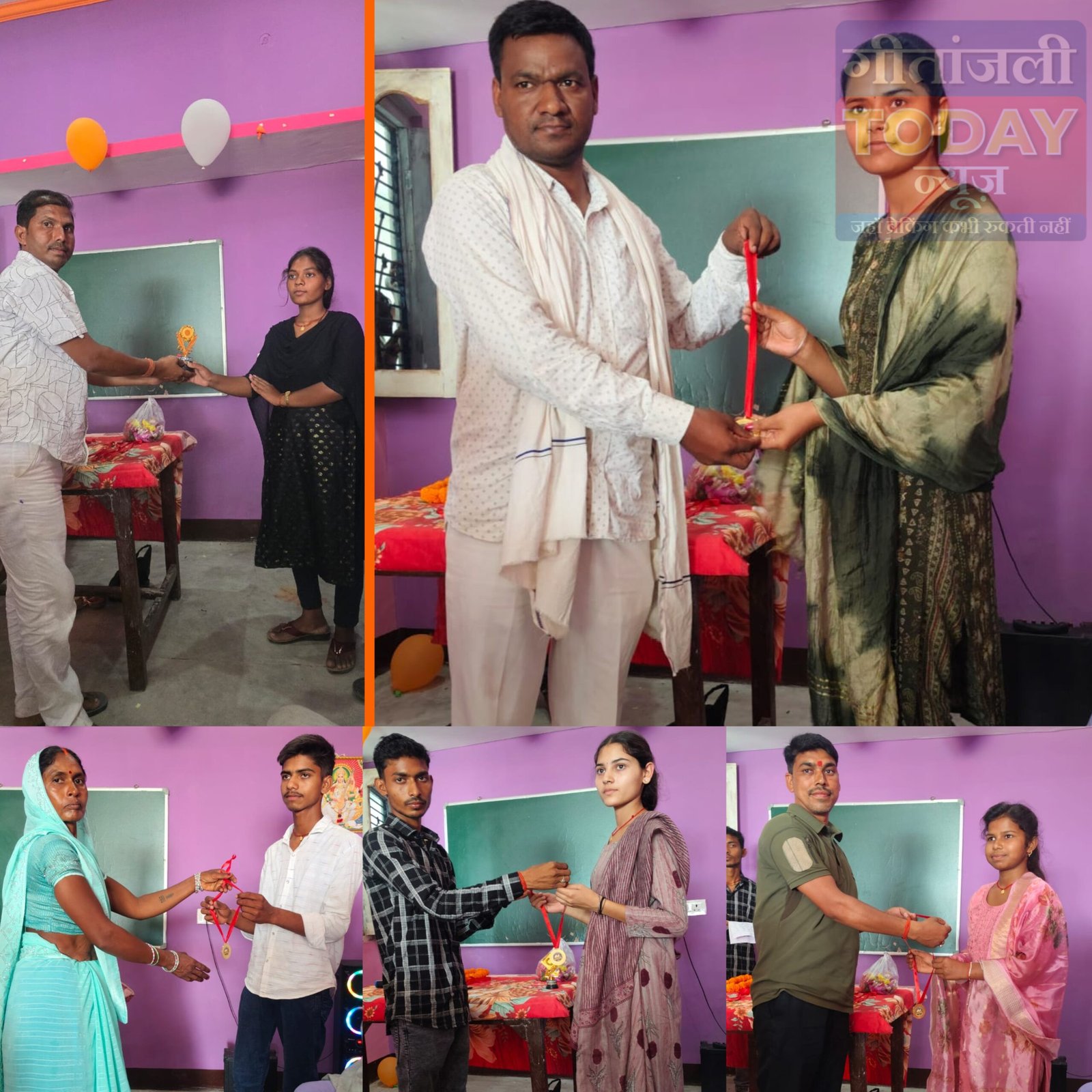 ज्ञानदीप कोचिंग सेंटर ने मेधावी विद्यार्थियों को मेडल व ट्रॉफी देकर बढ़ाया हौसला