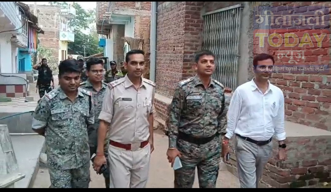 मुहर्रम को लेकर रंका में फ्लैग मार्च, शांति एवं सौहार्द बनाए रखने की अपील