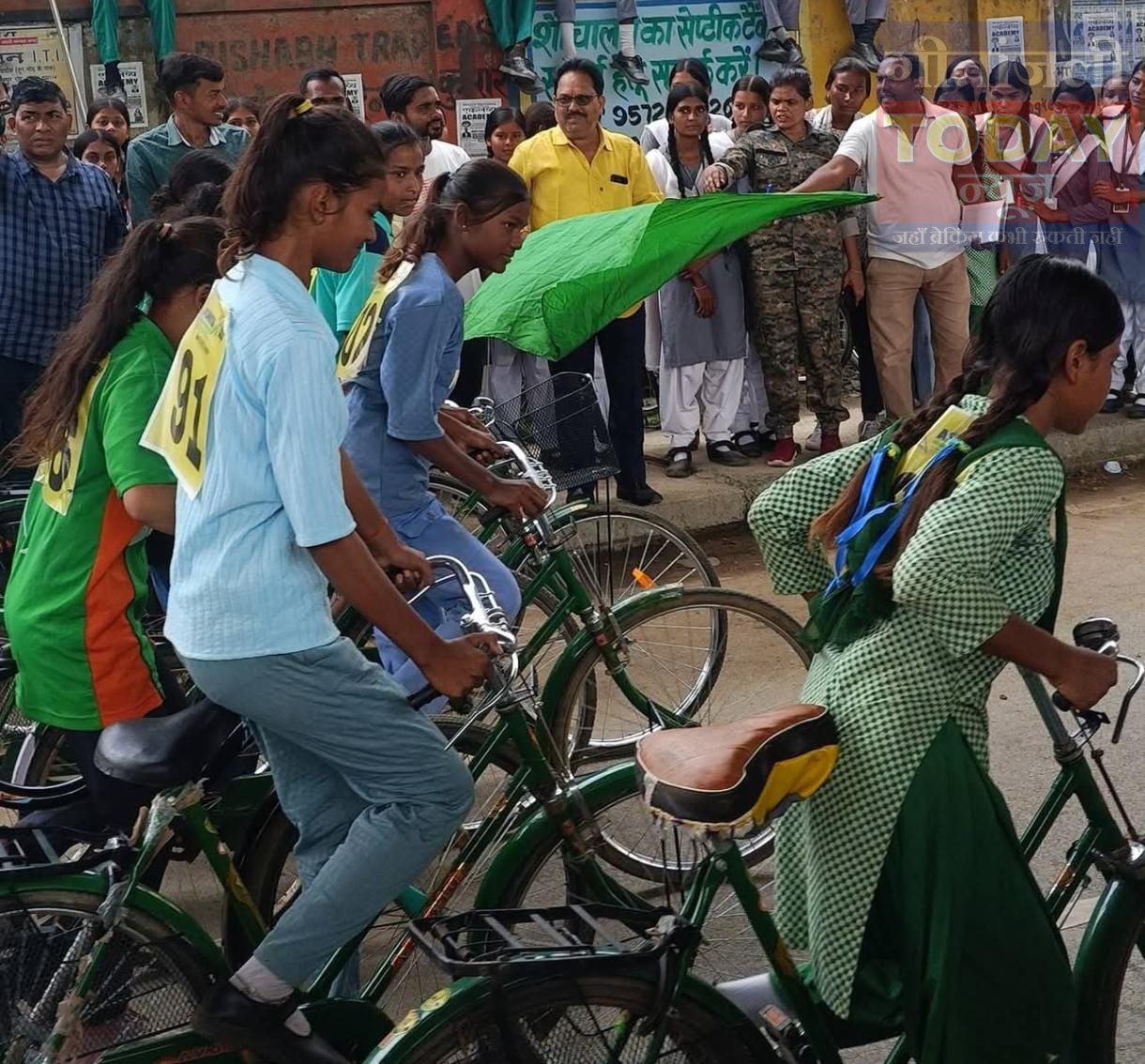 मेराल में खेलो इंडिया अस्मिता साइकिलिंग प्रतियोगिता, 450 छात्राओं ने दिखाई दमदार प्रतिभा