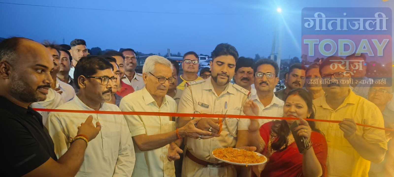 बहीआरी बाईपास पर खुला आधुनिक ‘स्वाद रसोई’ फैमिली ढाबा, फीता काटकर हुआ उद्घाटन