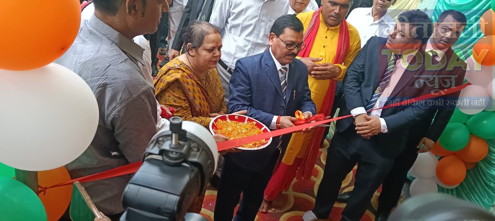 नगर उंटारी में सब डिविजनल बार एसोसिएशन भवन का शिलान्यास, न्यायमूर्ति प्रदीप कुमार श्रीवास्तव ने रखी आधारशिला