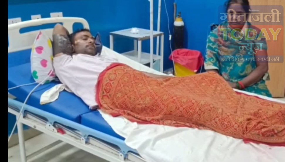 गढ़वा: NH-343 पर ट्रक का कहर, बाइक सवार घायल, चालक पर सनसनीखेज आरोप