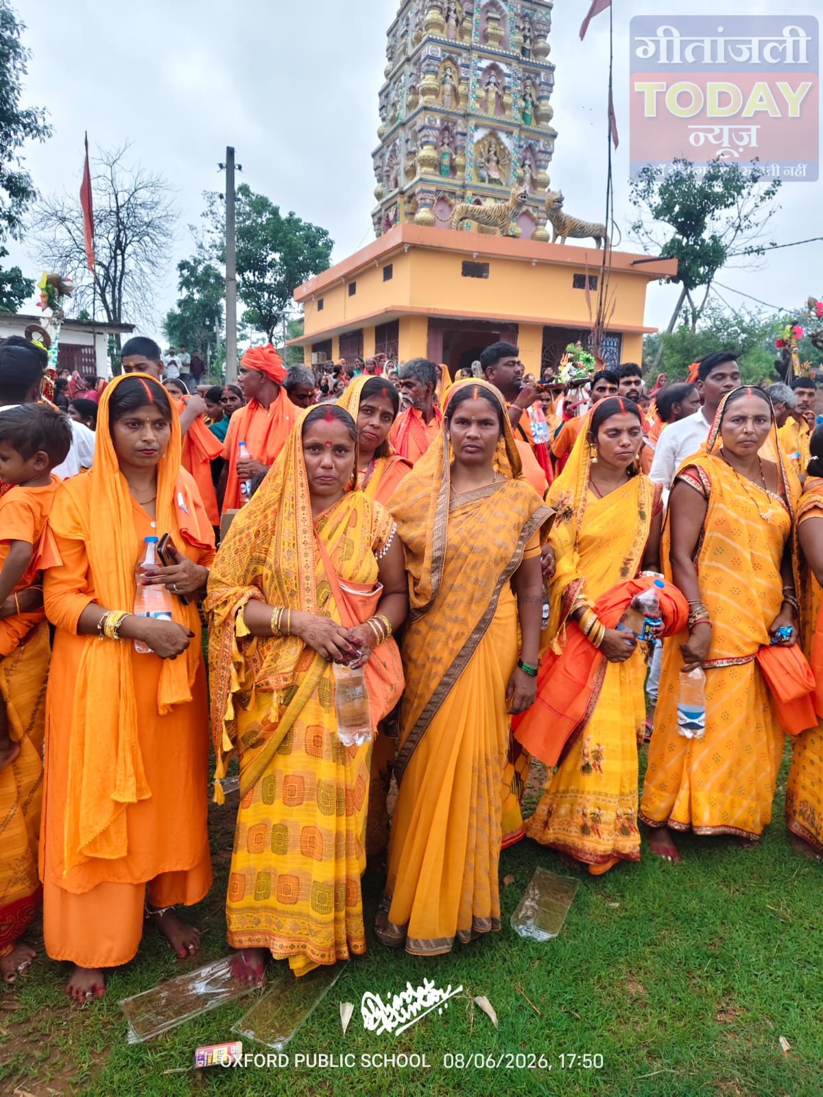 बोल बम’ के जयघोष के बीच 105 कांवड़ियों की रवानगी, मुखिया ने दी शुभकामनाएं