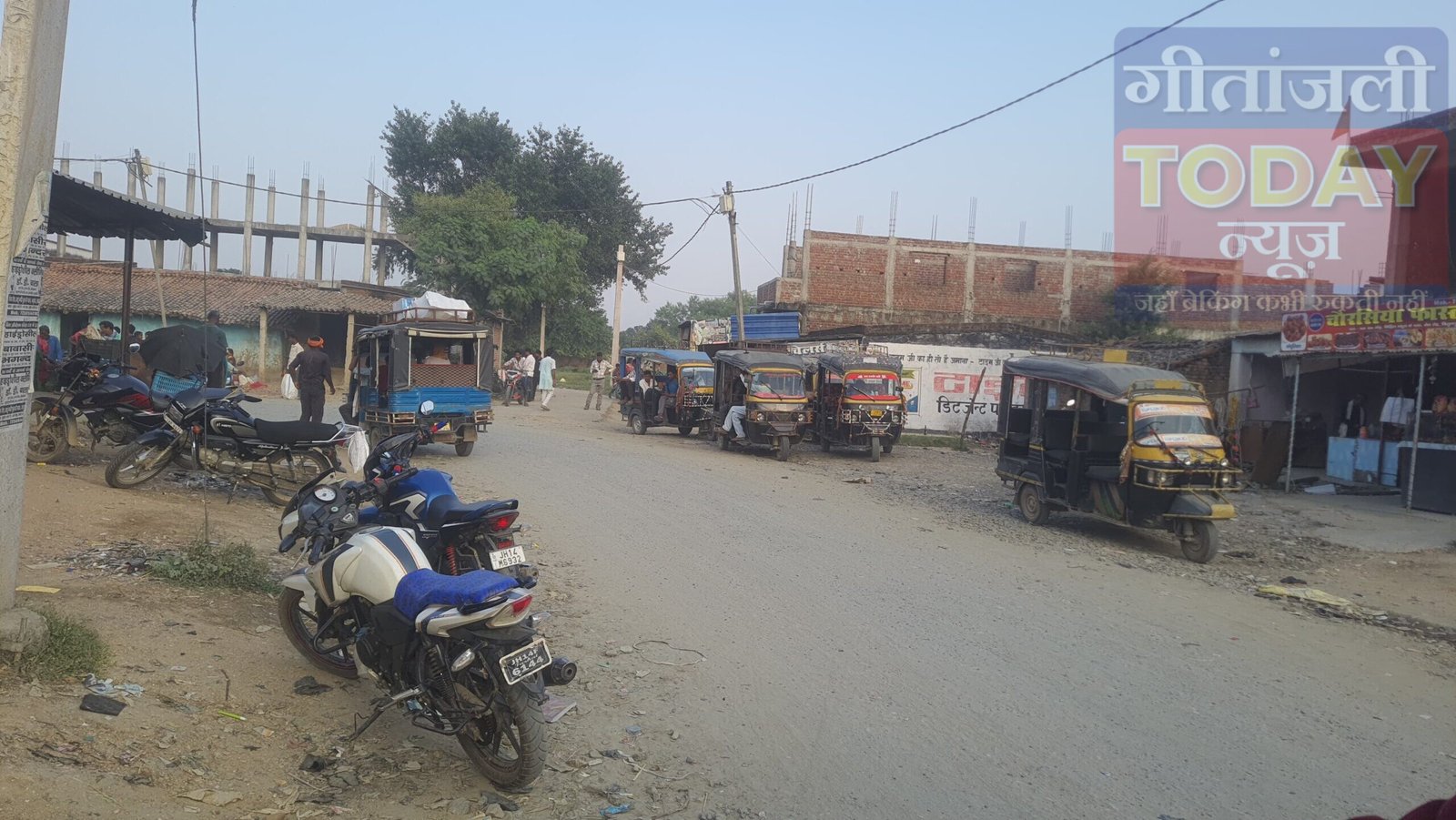 18 साल बाद भी विशुनपुरा को नहीं मिला बस स्टैंड, सड़क बनी पड़ाव